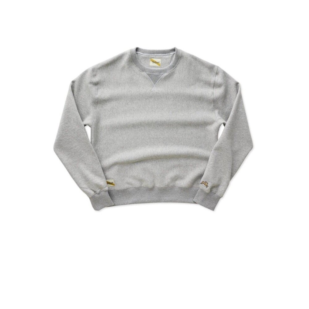 Tracksmith Trackhouse Crew Grey